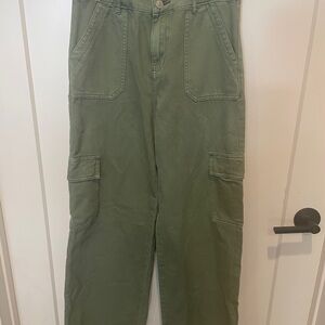 VERVET BY FLYING MONKEY Green Cargo Pants